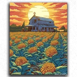 Beautiful House in Farm