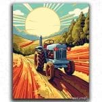 Tractor in Farm