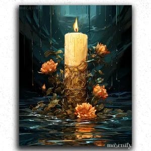 Christianity Baptism Candle