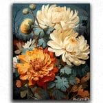 Vibrant Chrysanthemum Bloom