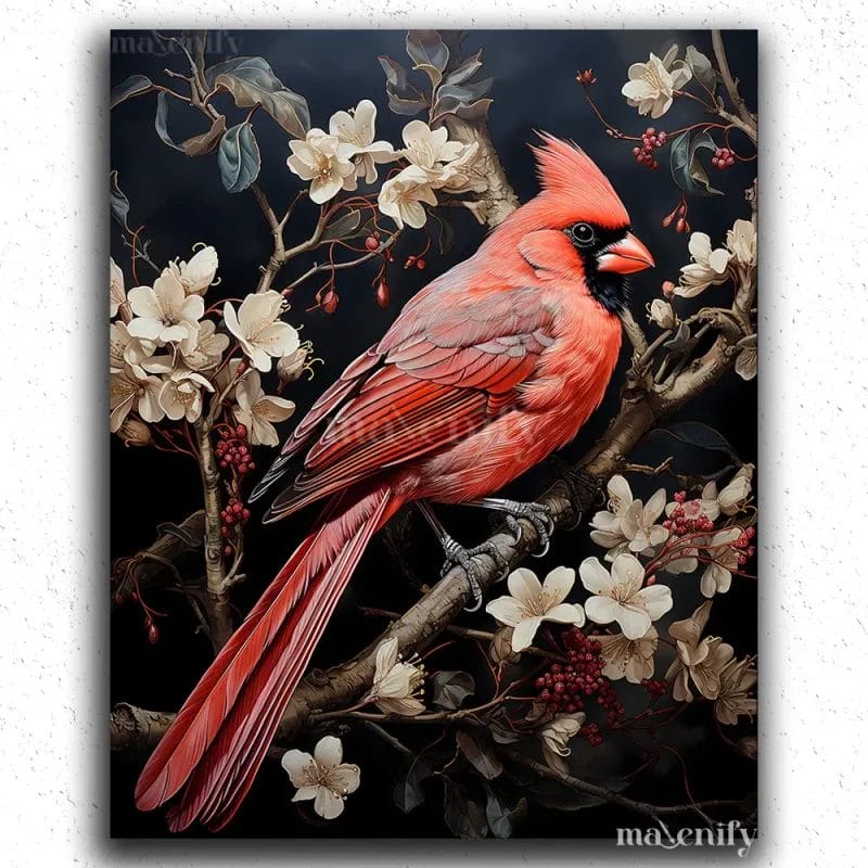 Crimson Red Bird