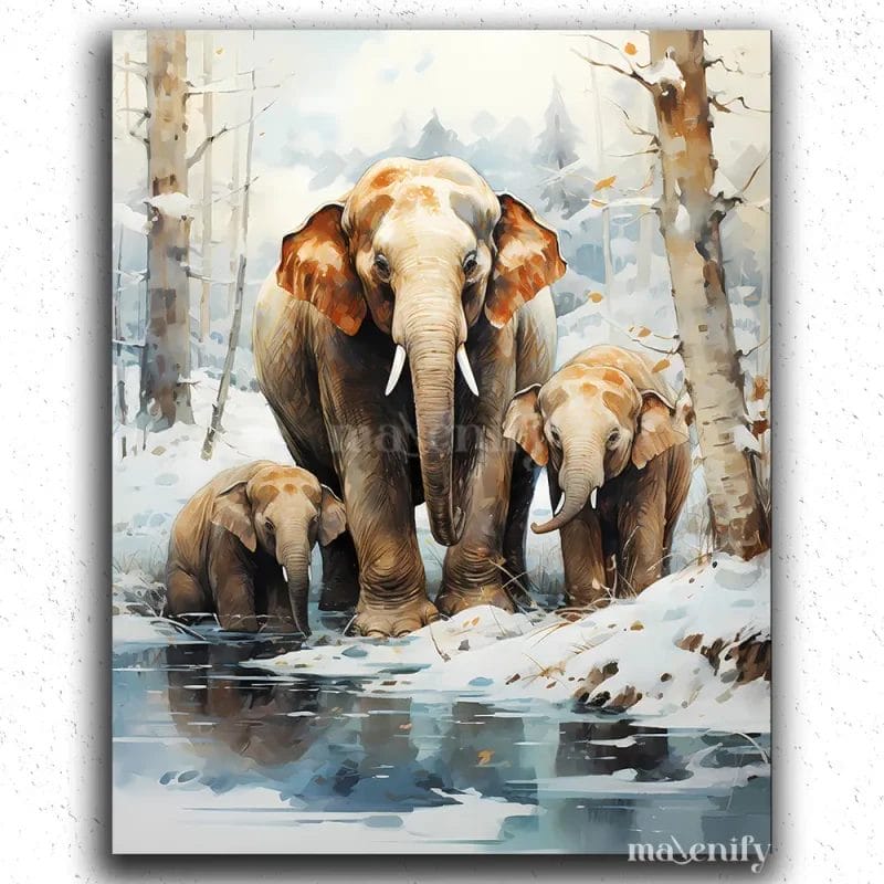 Cute Arctic Elephants
