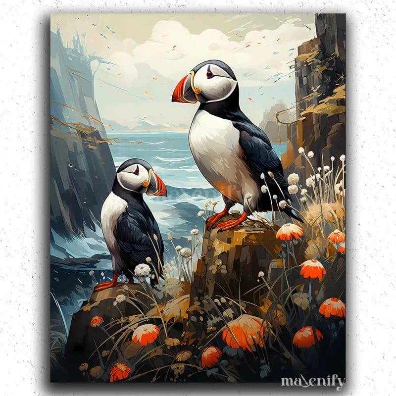 Cute Arctic Puffin