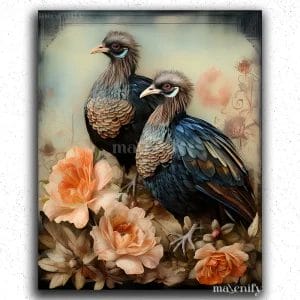 Cute Farm Birds