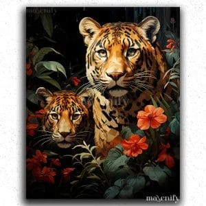 Cute Jungle Leopard