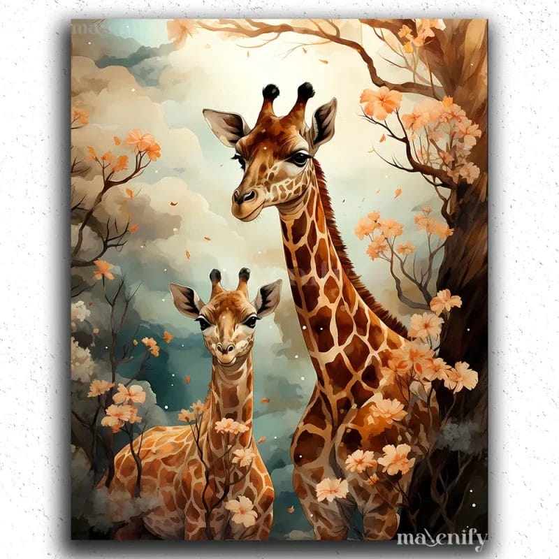 Cute Safari Giraffe