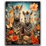 Cute Safari Zebra