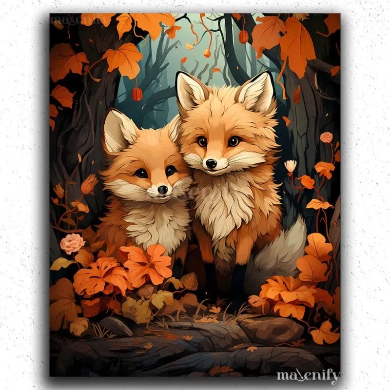 Cute Woodland Fox