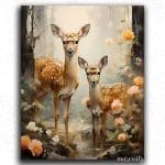 Cute Woodland Deer