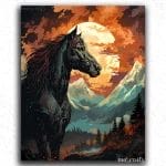 Amazing Dark Fantasy Horse