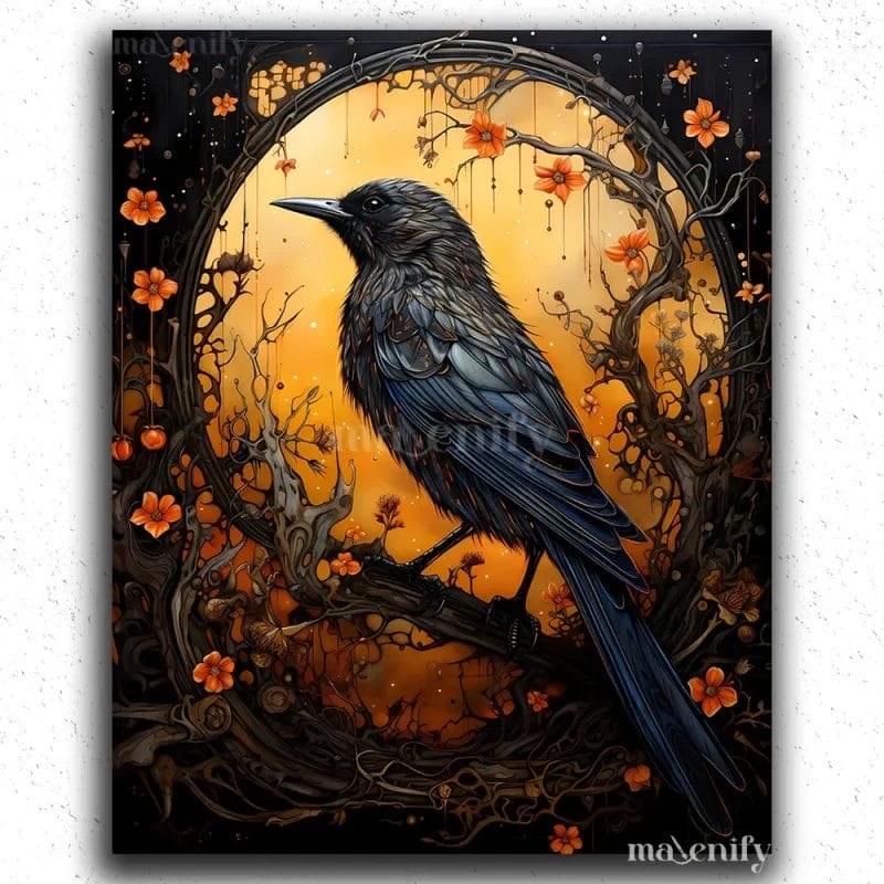 Deep Purple Bird