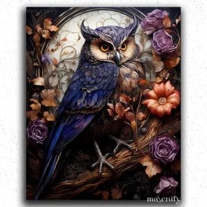 Deep Purple Owl