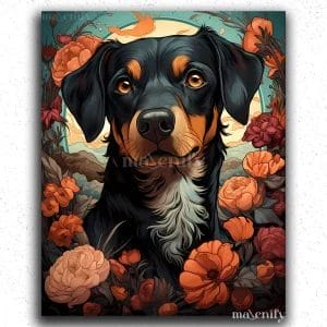 Cute Dog Valentine Day