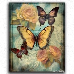 Enchanted Garden Butterflies