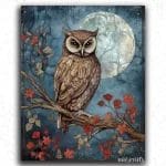 Enchanted Moon and Owl