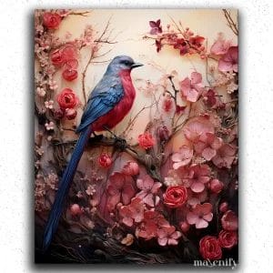 Enchanted Valentines Day Sparrow