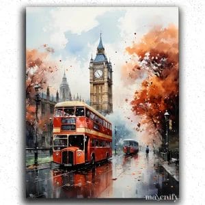 Double Decor Bus in London