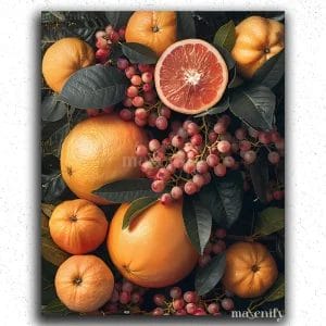Exotic Oranges and Berries