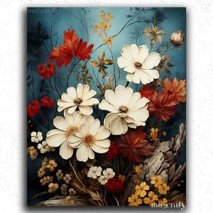 White Floral Love
