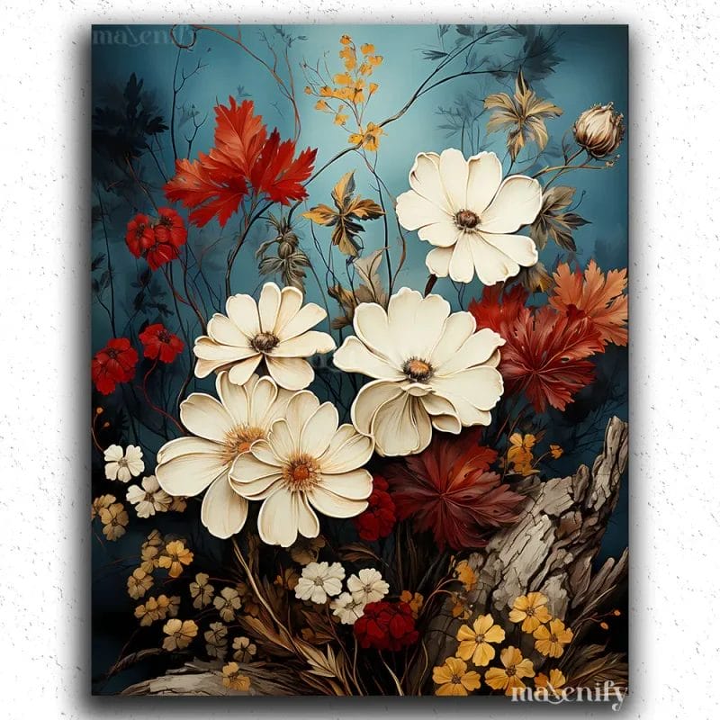 White Floral Love
