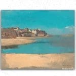 City near Sea Odilon Redon