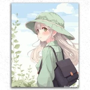Girl with Bag