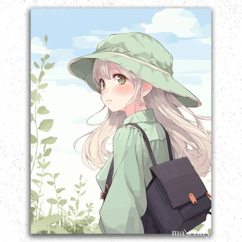 Girl with Bag