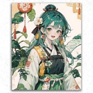 Happy Girl Anime