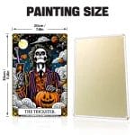 Trickster Halloween DIY Metal Poster