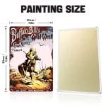 Rough Riders DIY Metal Poster