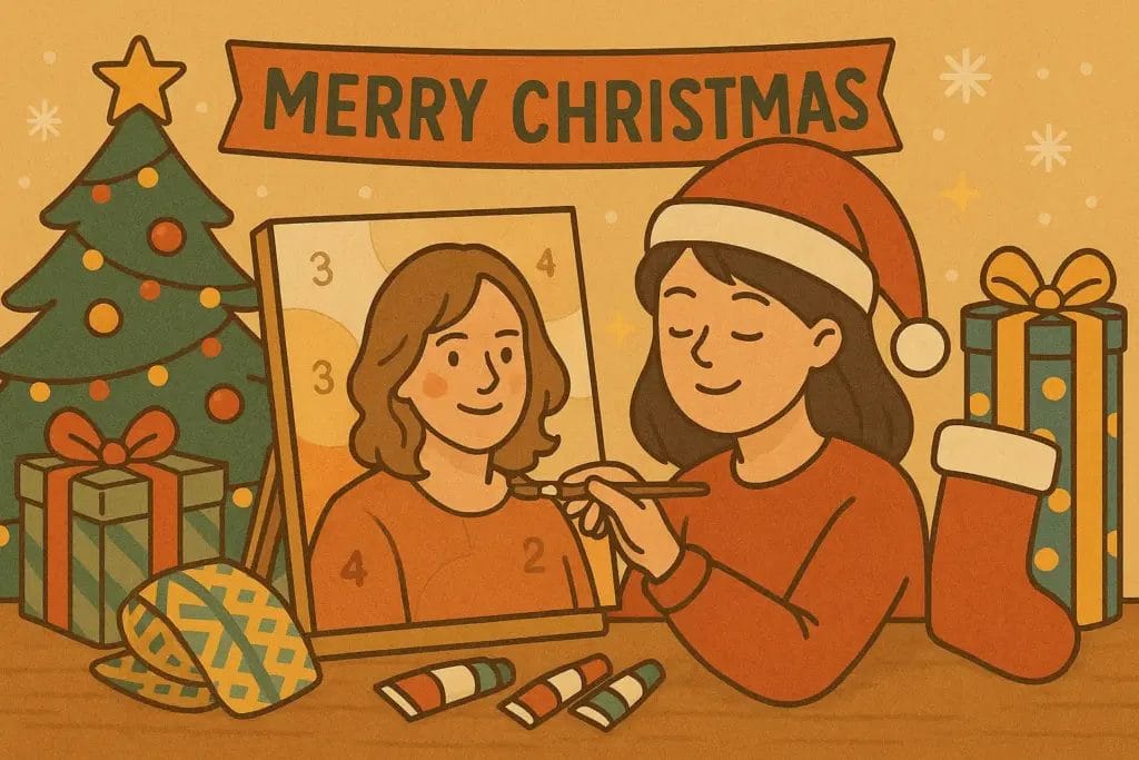 Surprise Loved Ones: Custom Paint by Numbers as the Ultimate Gift 6 - Paint by Numbers Holidays