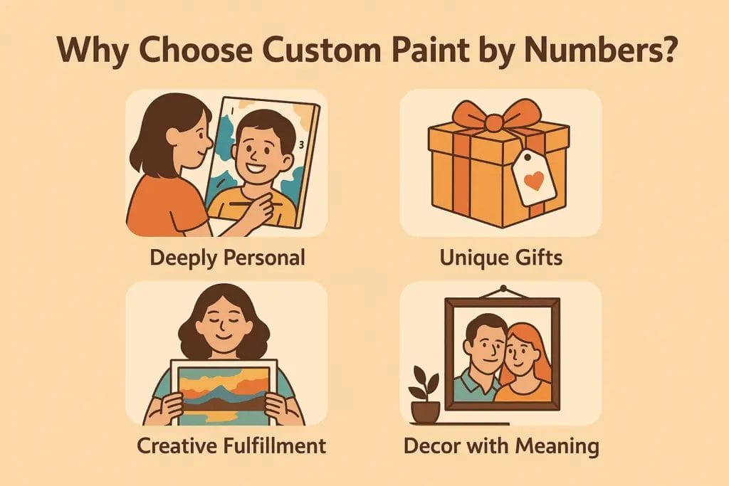 How to Create a Personalized Paint by Numbers Masterpiece from Your Photos 3 - Paint by Numbers Why Choose Custom Paint by Numbers?