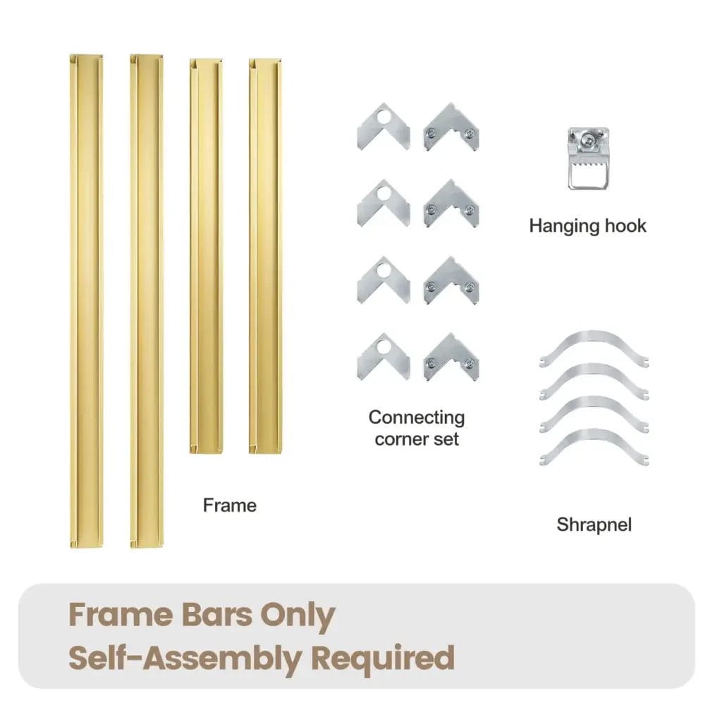 Premium DIY Aluminium Floating Frame 3 - Paint by Numbers Aluminium Frame tools