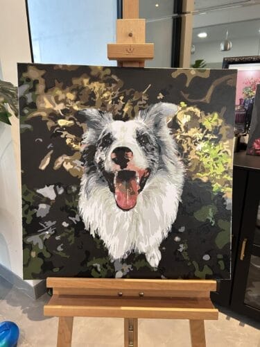 Custom Pet Portrait Paint by Numbers: Turn Your Furry Friend in Artwork photo review