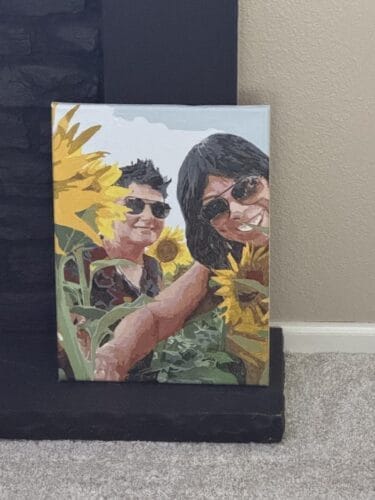 Custom Family Portrait - Paint by Numbers Kit: Your Family’s Legacy in Art photo review