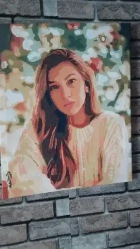 Custom Paint by Numbers Kit | Your Photo on Canvas | Gift Idea photo review